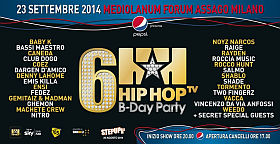 Il 23 settembre Hip Hop Tv B-Day Party